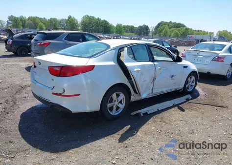 2014 Kia Optima Lx from USA, damaged, VIN 5XXGM4A71EG264632